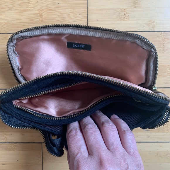 J. Crew Zipper Ruffle Design Wallet Clutch - Picture 6 of 6